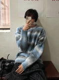 Arc Mohair Stripe Knit