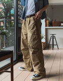 Theo Washed Double Pocket Cargo Pants