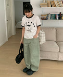 Catto Bijo Color Cotton Pants