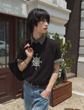 Sundial Printing Short Sleeve T-shirt