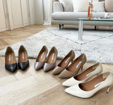 Sayra Cowhide Stiletto Heel Shoes