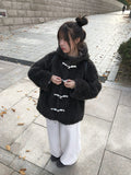 Gaed Wool Duffle Hood Fur Jacket