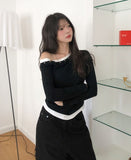 Nick Stud Layered Long Sleeve