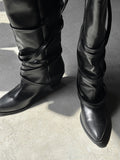 1161 Slouchy Strap Long Boots (6cm)