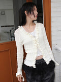 SAFFRON FRILL KNIT CD