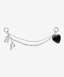 BP Heart 2-Way Chain Keyring
