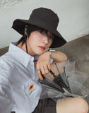 Plain Nylon Safari Bucket Hat