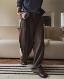Ray Belted Wide Slacks