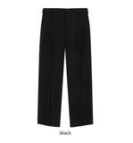 Burns Linen One Tuck Wide Slacks
