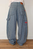 SUMMER STRIPE TAG PANTS