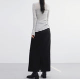 Ashi Long D Belt Skirt