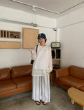 [unisex] Dolt Summer Punching See-through Knit