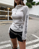 Pinter Grunge Snap Button Slim Hoodie