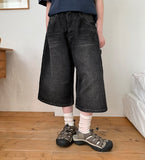 Melos Carpenter Denim Bermuda Pants