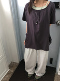 Sarini Stripe Banding Pants