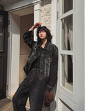 Theron Deep Washing Denim Jacket
