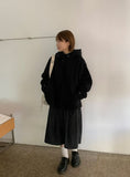 [Unisex] Kalten Check Color Matching Hood Coat Jacket