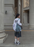 Nook's Rivet Square Denim Shorts