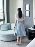 Lepia flared long skirt