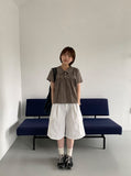 Kyudori Summer Cargo Banding Bermuda Pants