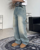 Diaren Patch Carpenter Denim Pants