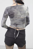 Luce Printed Halterneck Set