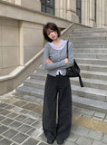 Mela Round Rib Daily Cardigan