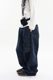 Purdue pintuck corduroy wide pants