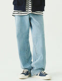 Wide Washing Denim Pants