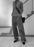 Ryoshi Herringbone Wide Pants