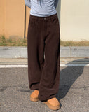 Camping Wide Winter Brushed Cotton Pants
