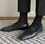 Daily basic ribbed socks