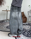 Reuben Slub Balloon Denim Pants