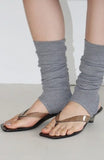 JELLY SQUARE THONG MULE