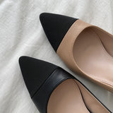 Linel color matching stiletto heel
