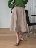 Bernice Linen Bermuda Pants