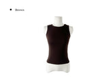 Planning Auto Ribbed Round Sleeveless