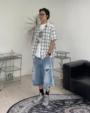 Kaylee Checkered Short-Sleeved Shirt