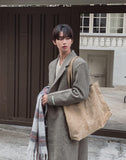 Oden Wool Notched Long Coat