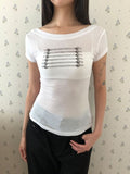 Muho Napoleon Print Short Sleeve T-shirt