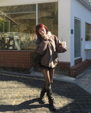 Creme Raccoon Fur Padding Mustang