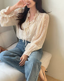 Mobel Cotton Wide Denim Pants
