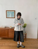 Langes Flower See-Through Summer Hood Zip Up