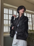 Dying crack two-way jacket