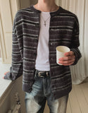 Line Vintage Stripe Knit Cardigan