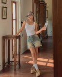Chase Bohemian Short denim pants