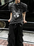 Pigment Fly Washing Charcoal Short Sleeve Tee