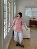 [unisex] Senbro Banding Balloon Bermuda Pants