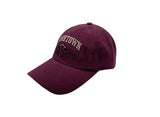 Down lettering ball cap