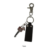 [Cowhide] SMALL LEATHER KEYRING